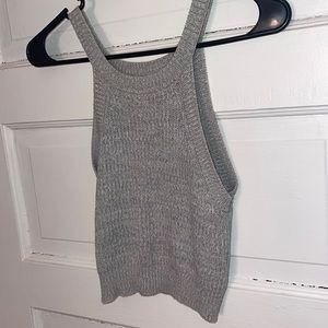 Knit crop top